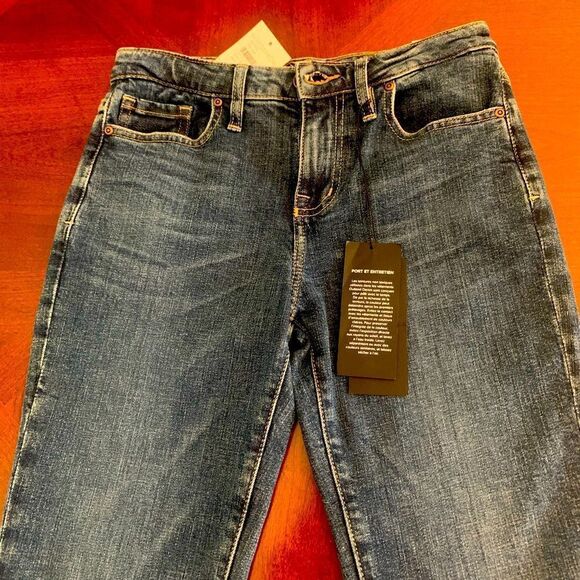 Outland Denim lucy organic stretch cotton skinny jeans size 25, NWT - Picture 4 of 10